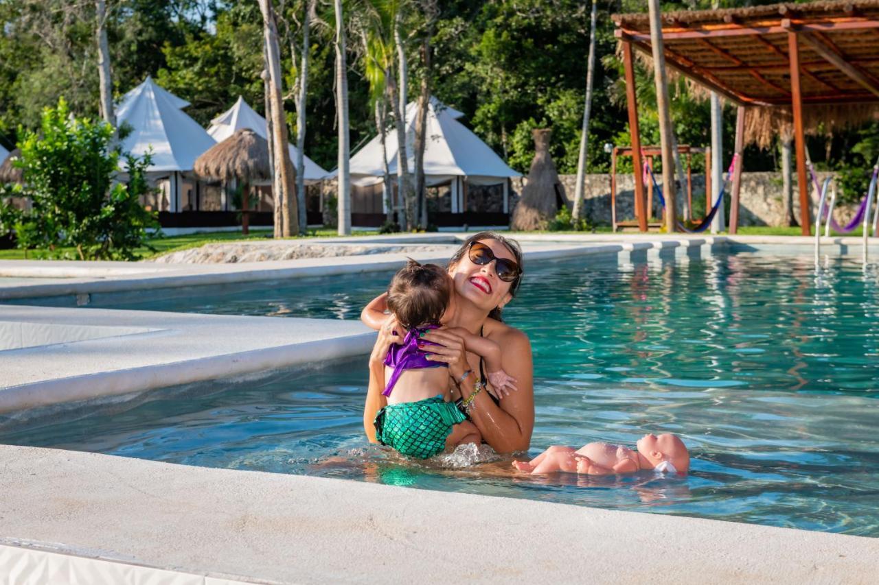 Xakluum Eco Glampings Hotel Puerto Morelos Exterior photo